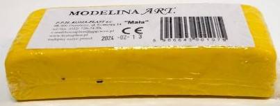 Modelina 250g. żółta