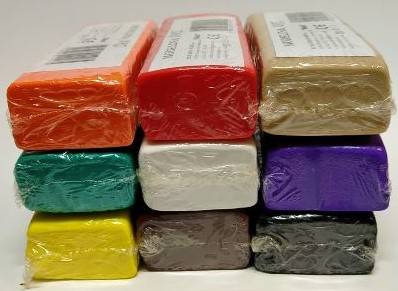 Modelina 250g. żółta