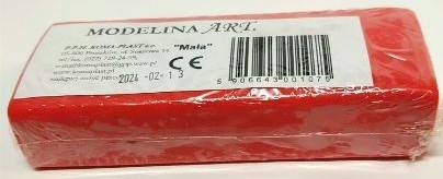 Modelina 250g. czerwona