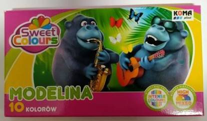 Modelina 10 kol KOMA PLAST