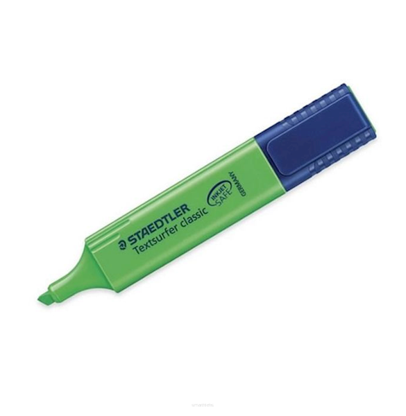 Zakreślacz STAEDTLER zielony 364-5