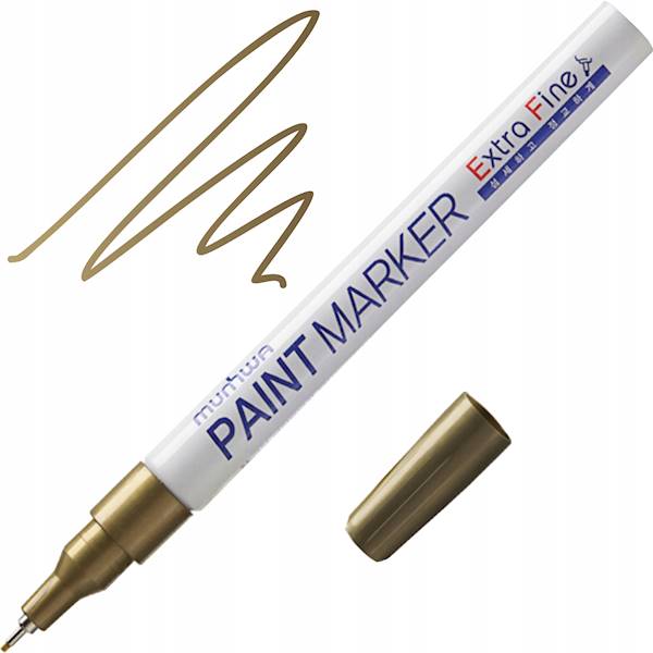 Marker olejowy MunHwa 1mm złoty