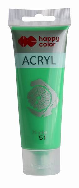Farby akrylowe 75ml zielona jasna 51