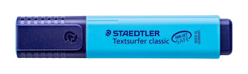 Zakreślacz STAEDTLER niebieski 364-3