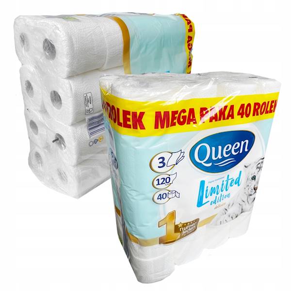 Papier toaletowy 40 rolek 