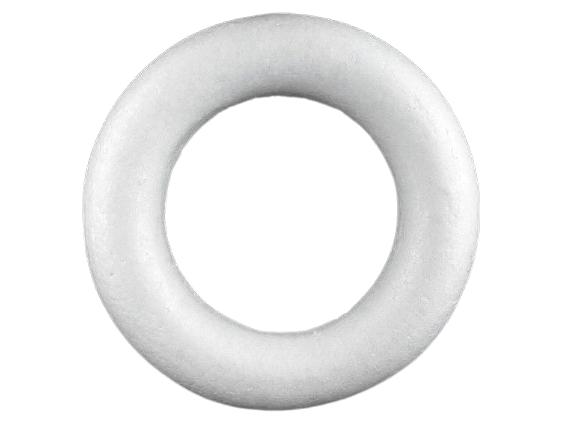 Ozdoby styropianowe   OPONKA 25cm. płaska