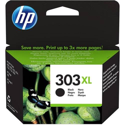 HP 303XL Black ~ 600str T6N04AE UUQ