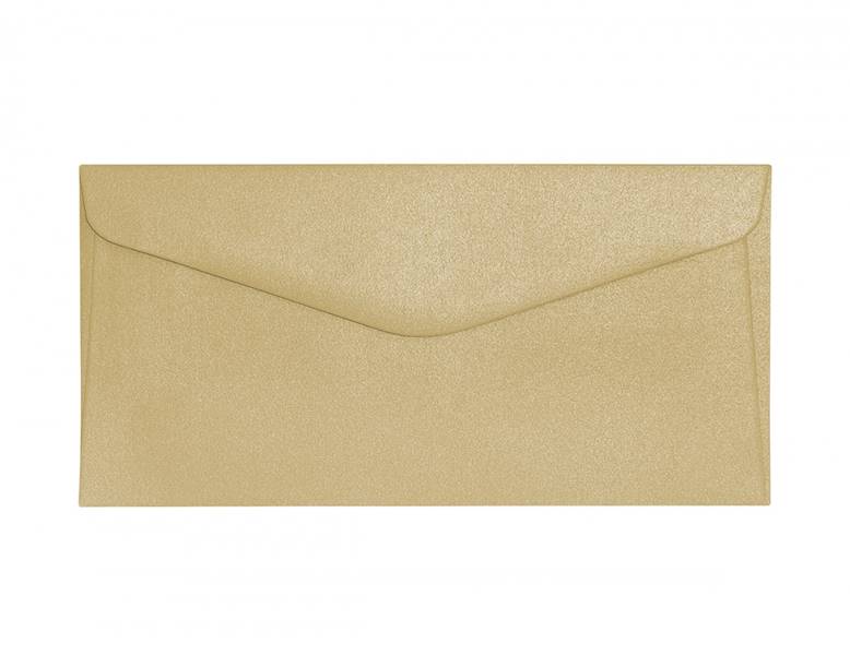 Koperta kol. DL/150g PEARL złoty 280188 (10szt)