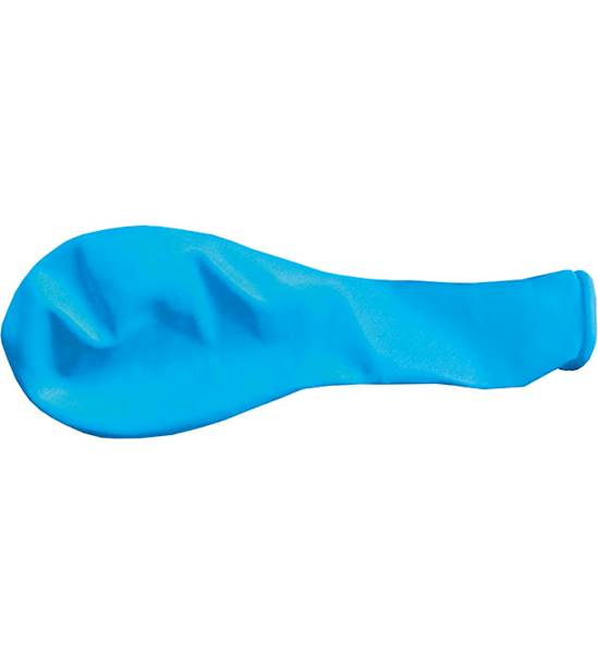 Balony 100szt. niebieskie metalizowane