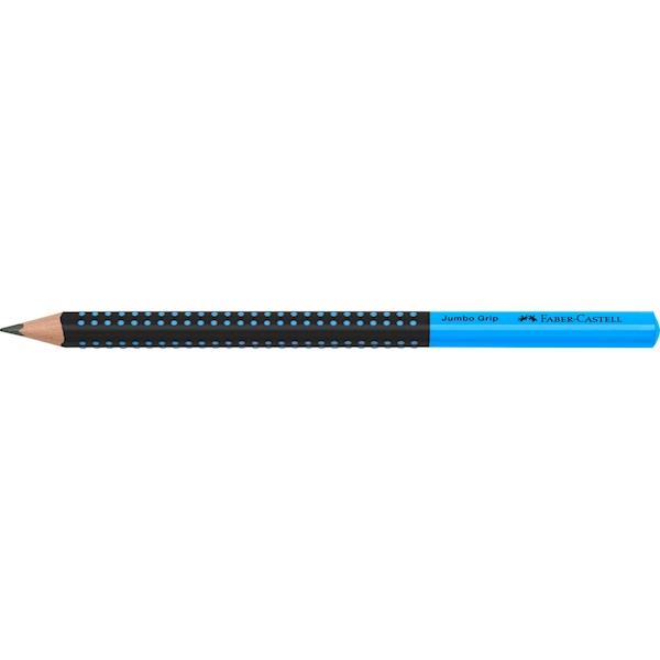 Ołówek Faber-Castell Jumbo Grip czarny/nieb 511910