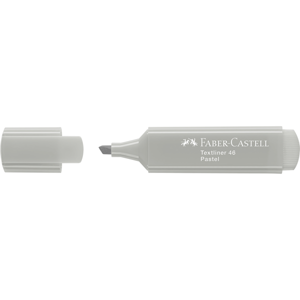 Zakreślacz FABER CASTELL pastel szary 154634