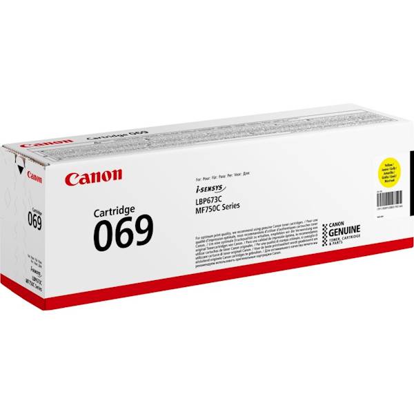 Toner CANON 069 Yellow ~1,9k.