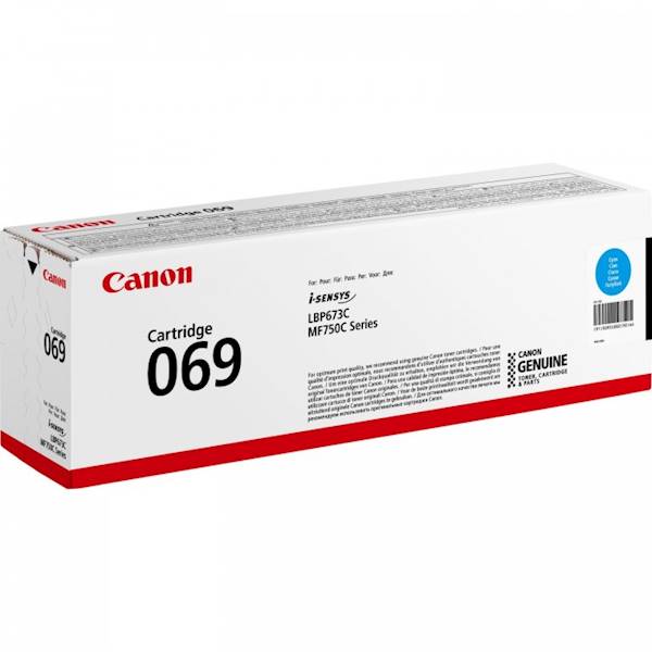Toner CANON 069 Cyan ~1,9k.