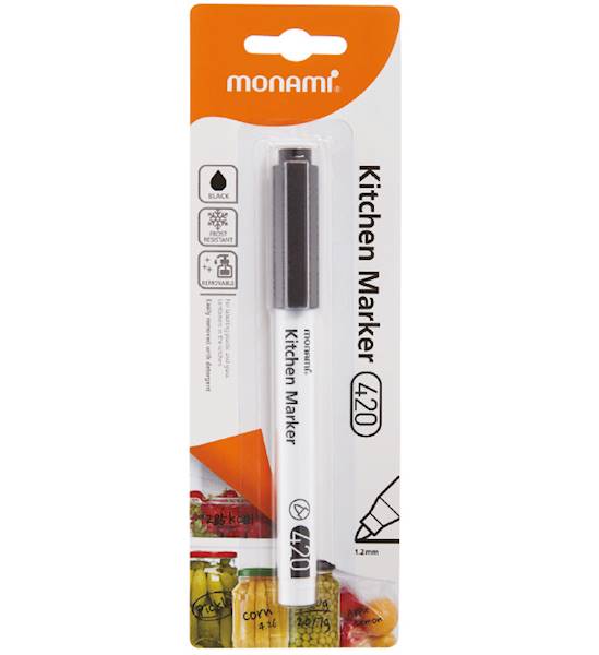 Marker permanentny MONAMI Kitchen czarny