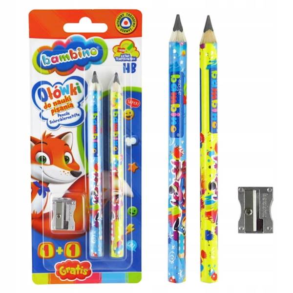 Ołówek JUMBO BAMBINO 1+1 