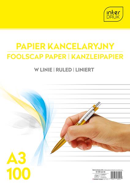 Papier podaniowy A3    100ark. =