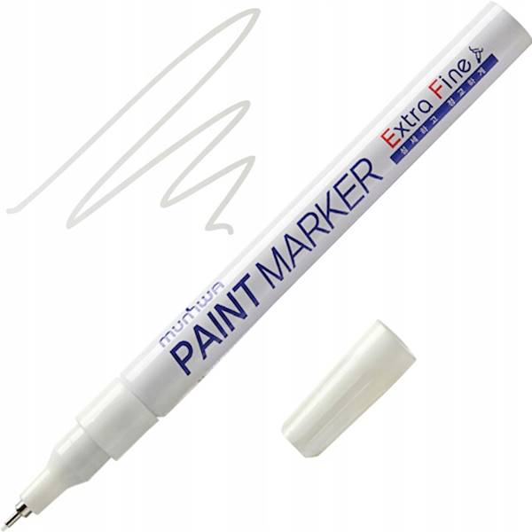 Marker olejowy MunHwa 1mm biały 
