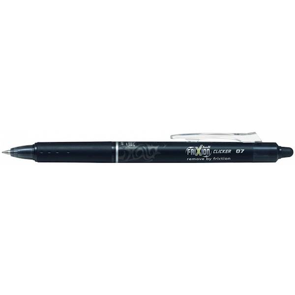 Pióro kulkowe PILOT Frixion 0.7 Cliker czarny