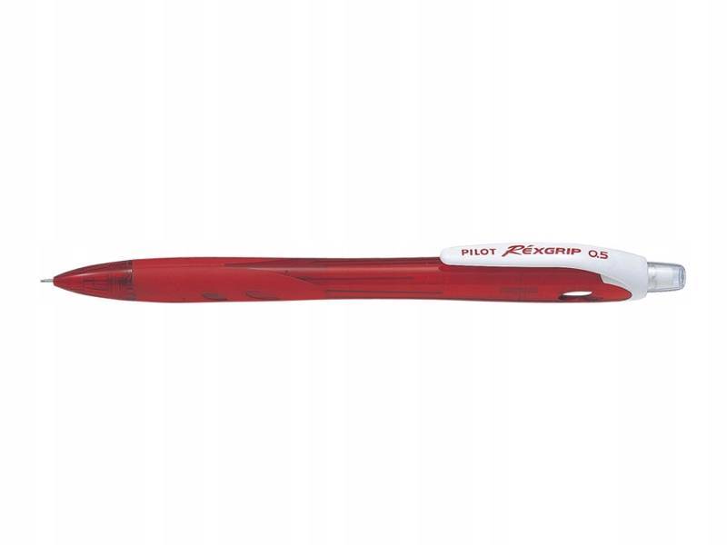 Ołówek aut. PILOT Rexgrip 0.5 czerwony