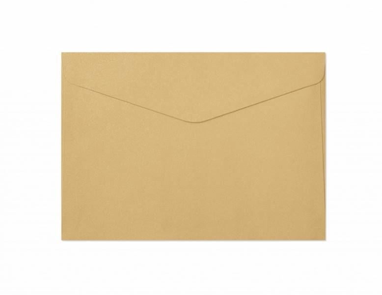 Koperta kol. C5 150g/10szt PEARL złota 280688