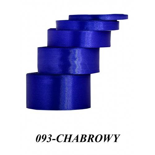Wstążka mat. satynowa 12mm/32m chabrowa
