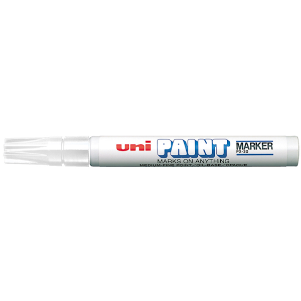 Marker olejowy UNI PX-20 biały
