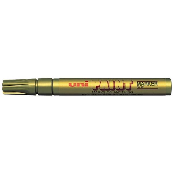 Marker olejowy UNI PX-20 złoty