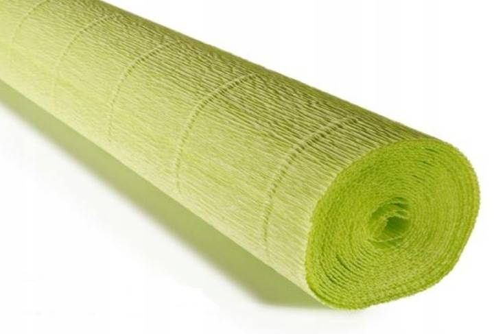 Krepa 180g zieleń groszkowa 558