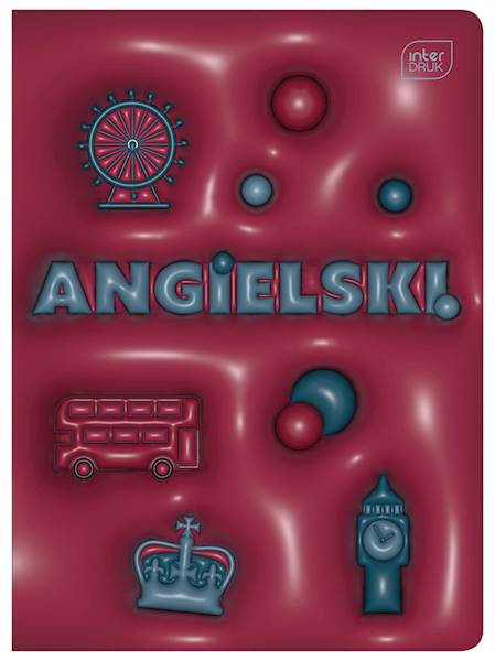 Zeszyt A5  60k ANGIELSKI