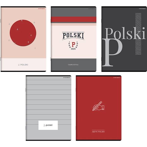 Zeszyt A5  60k POLSKI