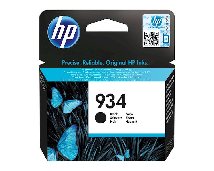 HP 934 Black ~ 400str C2P19AE