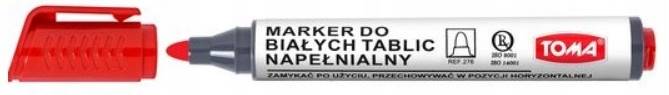 Marker such.TOMA OK czerwony REF-276
