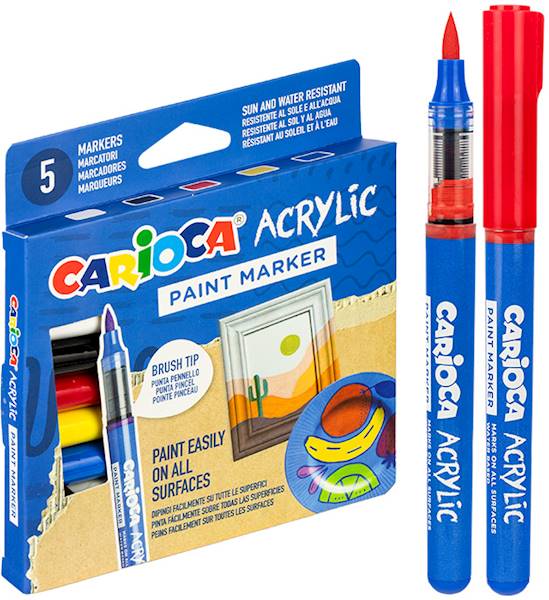 Marker akrylowy 5 kol Kw CARIOCA
