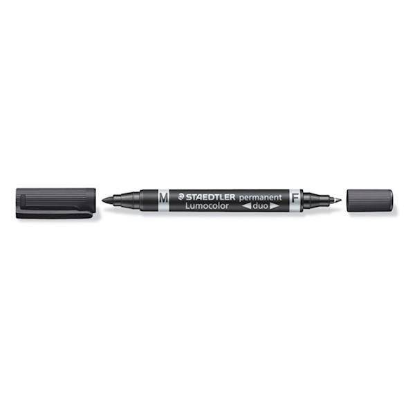 Marker permanent duo STAEDTLER zielony