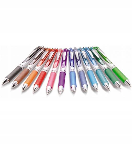 Pióro kulkowe PENTEL Energel BL77 koralowy róż