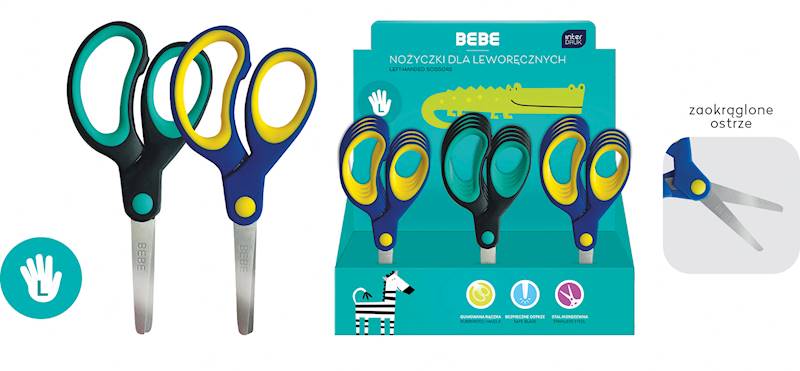 Nożyczki szkolne  leworęczne  