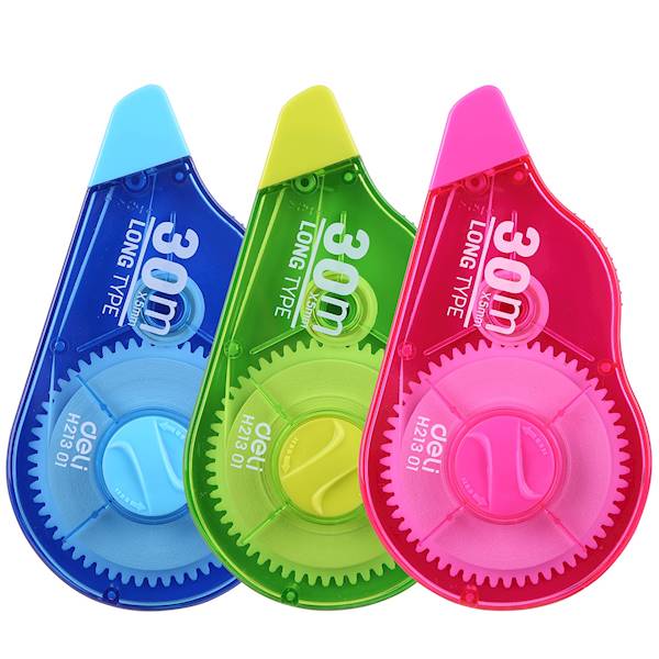 Korektor myszka 5mmx30m Deli