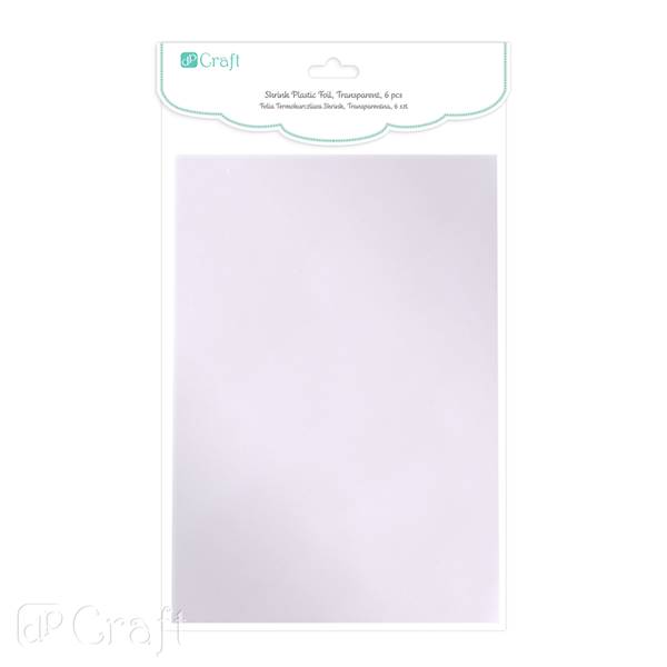 Folia termokurczliwa transparentna 6szt.