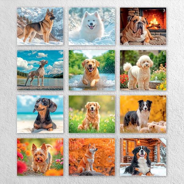 Kalendarz planszowy A3