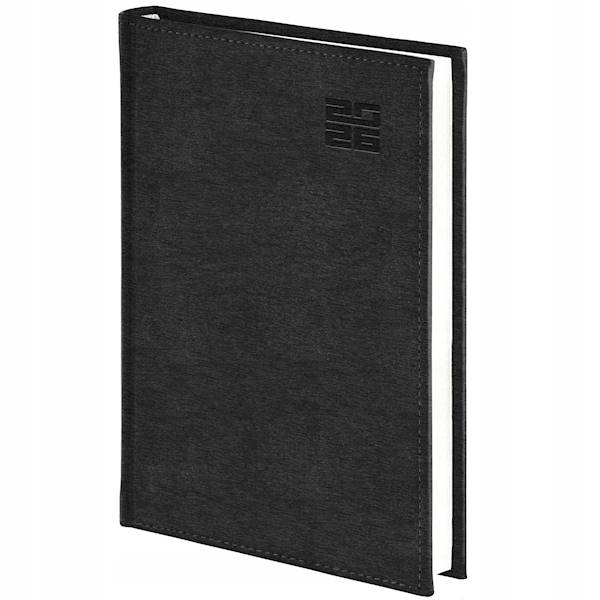 Kalendarz A4 tygodniowy czarny 