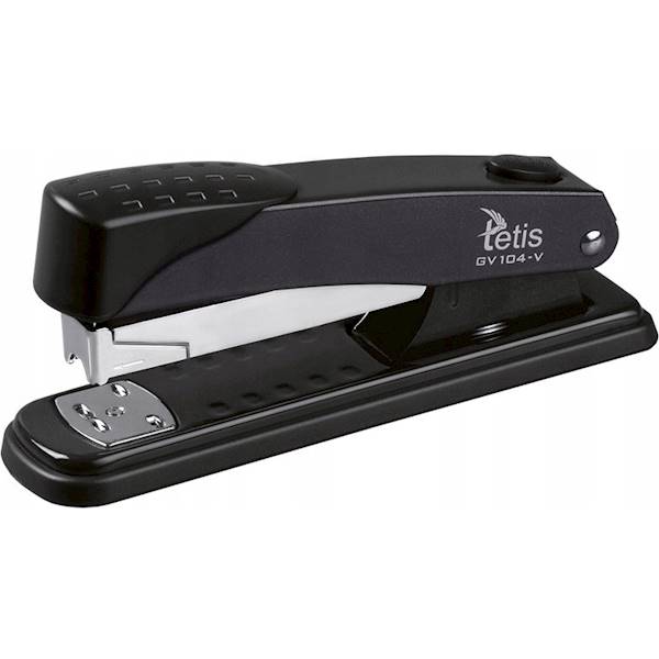 Zszywacz TETIS GV104-V czarny  25 kart.