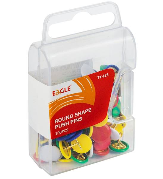 Pinezki kolor 100szt.