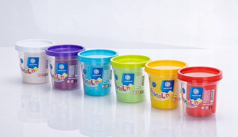 Masa plastyczna  6 kol Frutolina ASTRA