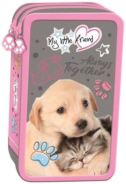 Piórnik podwójny z wyposażeniem St.Majewski