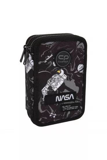 Piórnik podwójny z wyposażeniem