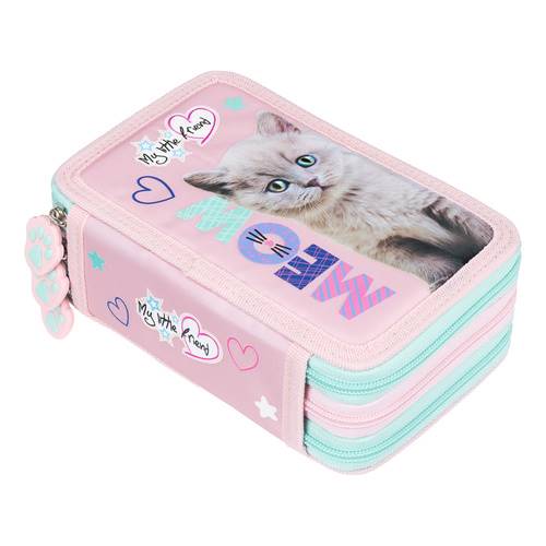 Piórnik potrójny z wyposażeniem 