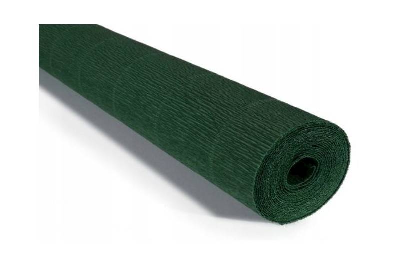 Krepa 180g zielona ciemna 17A8