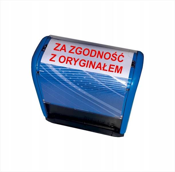 Pieczątka Za zgodność z oryginałem 