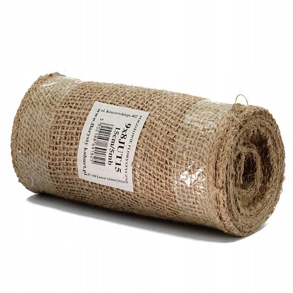 Juta obszywana 15cm/5mb