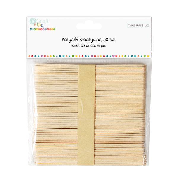 Patyczki/szpatułki drewniane 24szt.